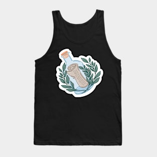 Message in a bottle Tank Top